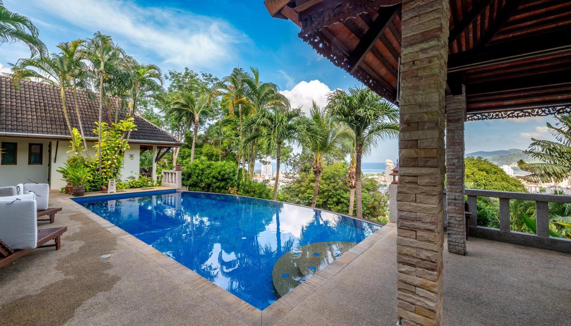 Baiyok Villa Seaview And Edge Pool Patong Exterior photo